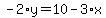 -2%2Ay=10-3%2Ax