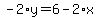 -2%2Ay=6-2%2Ax