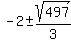 -2%2B-sqrt%28497%29%2F3