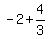 -2%2B4%2F3