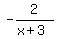 -2%2F%28x%2B3%29