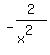 -2%2F%28x%5E2%29