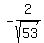 -2%2Fsqrt%2853%29