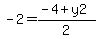 -2=%28-4%2By2%29%2F2