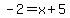 -2=x%2B5