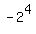 -2%5E4
