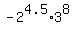 -2%5E4.5%2A3%5E8