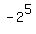 -2%5E5