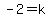 -2+=+k