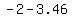 -2-+3.46