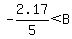 -2.17%2F5%3CB
