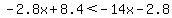 -2.8x%2B8.4%3C-14x-2.8