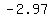 -2.97