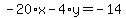 -20%2Ax-4%2Ay=-14