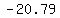 -20.79