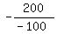 -200%2F%28-100%29