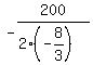 -200%2F%282%28-8%2F3%29%29