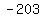 -203