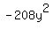 -208y%5E2