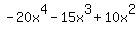 -20x%5E4-15x%5E3%2B10x%5E2