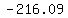 -216.09