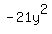 -21y%5E2