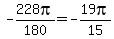 -228pi%2F180=-19pi%2F15