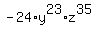 -24%2Ay%5E23%2Az%5E35