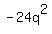 -24q%5E2