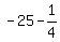 -25+-+1%2F4