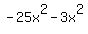 -25x%5E2-3x%5E2