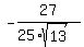 -27%2F%2825%2Asqrt%2813%29%29