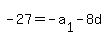 -27=-a%5B1%5D-8d