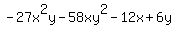 -27x%5E2y-58xy%5E2-12x%2B6y