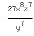 -27x%5E8z%5E7%2Fy%5E7