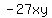 -27xy