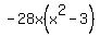 -28x%28x%5E2++-+3%29