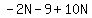 -2N-9%2B10N
