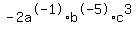 -2a%5E-1%2Ab%5E-5%2Ac%5E3%29