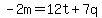 -2m=12t%2B7q
