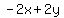 -2x%2B2y
