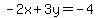 -2x%2B3y=-4