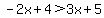 -2x%2B4%3E3x%2B5