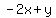 -2x%2By