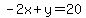 -2x%2By=20