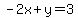 -2x%2By=3