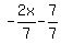 -2x%2F7+-+7%2F7