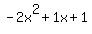 -2x%5E2%2B1x%2B1