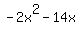 -2x%5E2-14x