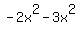 -2x%5E2-3x%5E2